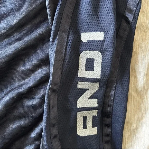 Men's And1 Blue, Orange and Dark Blue Bundle Athletic basketball Shorts - Picture 5 of 16